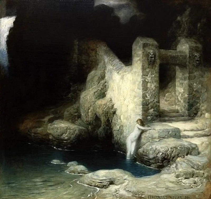 Ninfa alla fonte